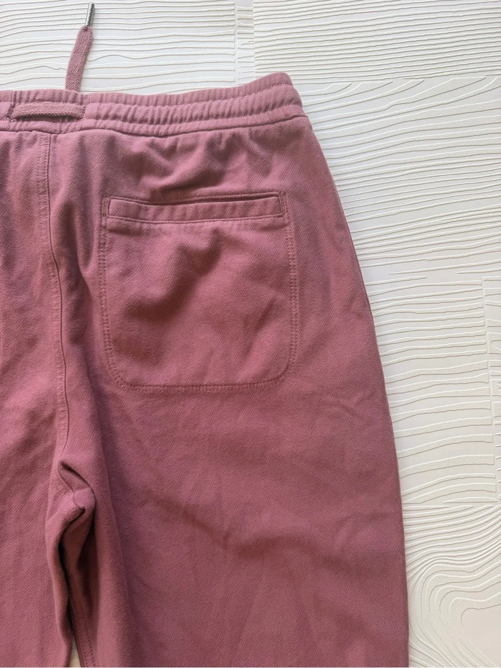 Athleta Drawstring Jogger Pants in Dusty Mauve